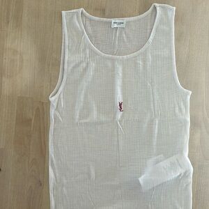 YSL Cassandre Tank Top
